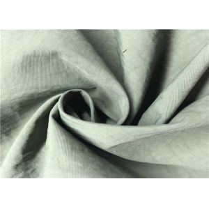 Memory Wrinkle 70 Denier Nylon Fabric Keeping Warm With Fire Retardant Function