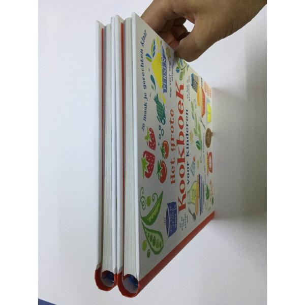 Quality Round Spine Kids Hardbound Book Printing / Spiral Binding Wire O Book wholesale