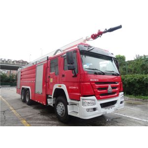 Boom Extending Less Than 60s Huge Fire Truck With Wireless Remote Controller