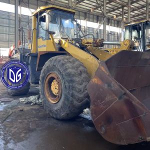 Original Komatsu WA470-6 Used Loader Anti Slip Tracks And Efficient Cooling