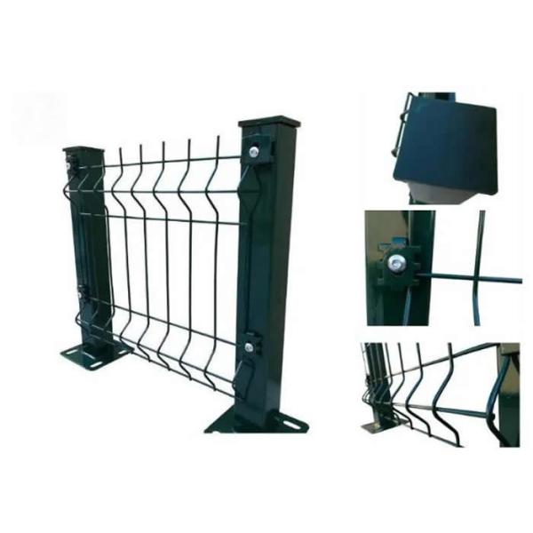 Outdoor hot dipped galvanized 3D Curved Welded Wire Mesh Garden Curvy Fence