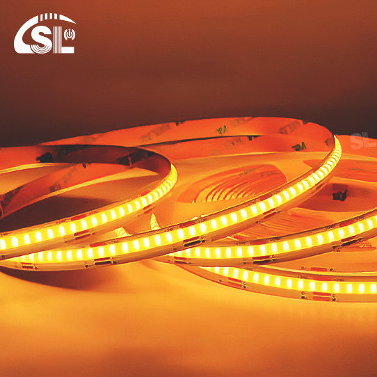 Electroplate COB 24v COB 576Ds 8mm LED Light Strip for Creating a Relaxing