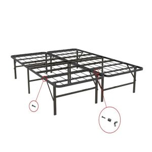 Hospital Design Style King Size Folding Bed Frame with Strong and Durable Build