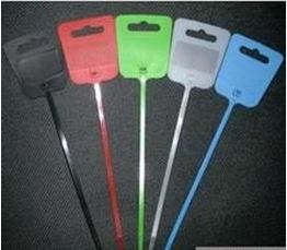 Large tag hanging hole nylon cable ties