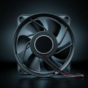 Blade 250mm High Temperature Resistance Of 60℃ With Power 175W Axial Fan