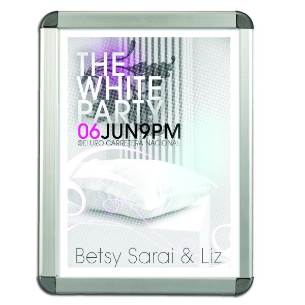 Quality Creative A4 Snap Poster Frames 25 Mm Mitred Corner Customized Design wholesale