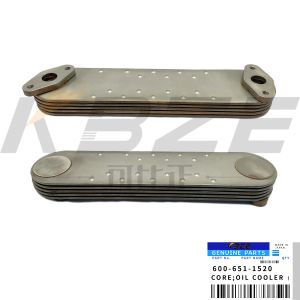 5P 7P OIL;COOLER CORE 600-651-1520 6D95 ENGINE 600-651-1550 FOR PC200 PC220