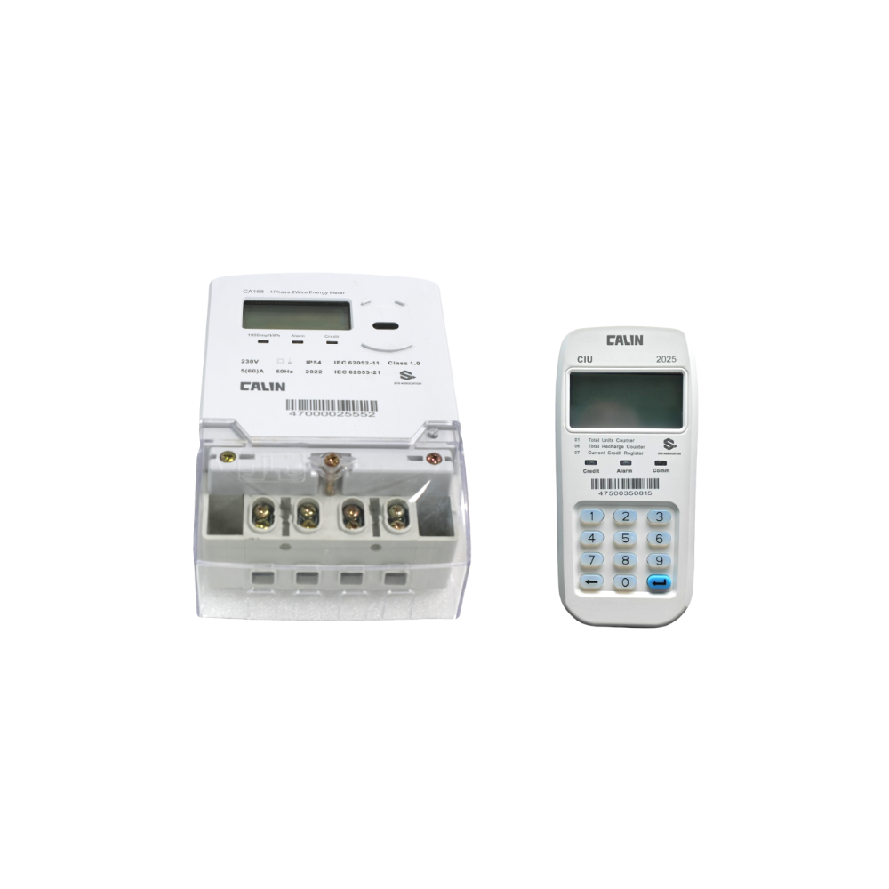 Single Phase LCD STS Prepayment Meter For Rural Area Solar System
