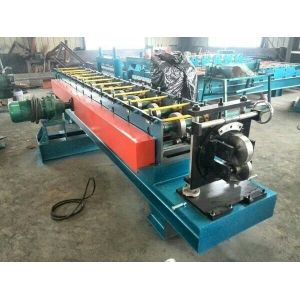 CNC Hole Punching Cold Roll Forming Machine 10 Control Staff For Galvanized