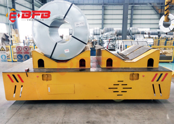 Quality Environmental Steering V - Groove Deck Cylinder Trackless Transfer Cart 0 - 20m / Min Running Speed wholesale