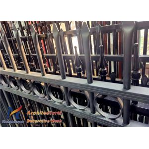 100mm Galvanized Welded Wire Mesh Fence Aluminium Tubular