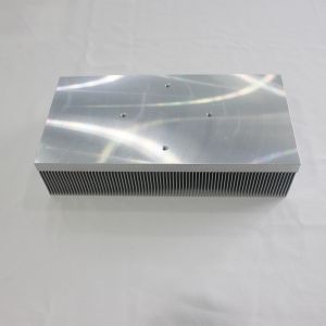 0.02mm Flatness Aluminum Skived Fin Heat Sink With Bonded Fin Clean