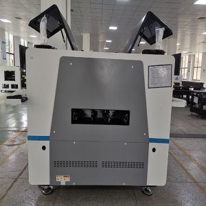 Double Placement Head SMT Mounter Windows 7 System LED Mounting Machine