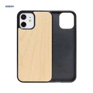 Cheap Cherry Wood Tpu Pc Wooden Phone Cover Engravable For Samsung for sale