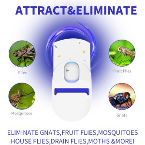 JZ Pest Control Indoor Household Plug in Style UVA LED Blue Light Electric Power