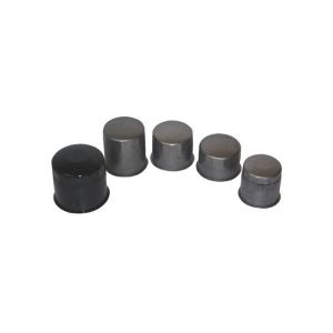 Aluminum Machined Pipe End Caps , Heavy Duty Oil Filter Cap Customized Size