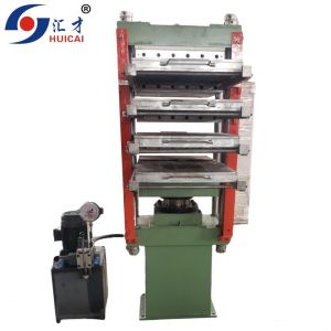 Plate Vulcanizing Press Machine for Rubber Tile Making Frame and Column Type