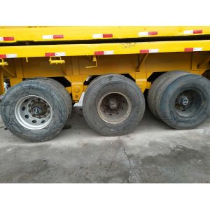 40 Tons Payload Used Truck Trailers Leaf Spring Mechanical Suspension