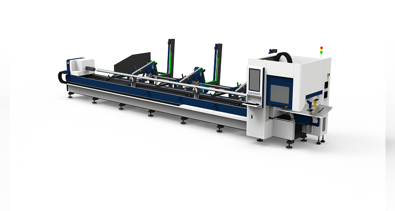 QH-GZ Zero-tailing Laser Tube Cutting Machine Weldseam Identification Fully-automatic Loading