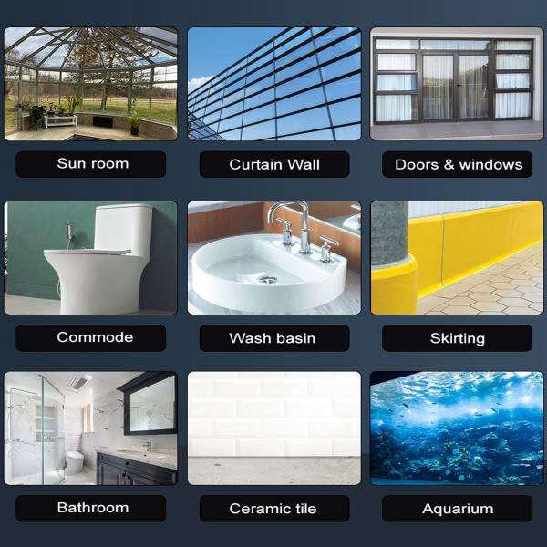 Doors Windows Neutral Silicone Structural Adhesive Exterior Walls And Sunrooms Sealant