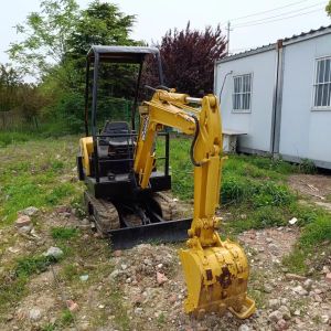 Used Komatsu PC18 1.8Ton Mini Digger Crawler Excavator 0-2000 Working Hours 11.2