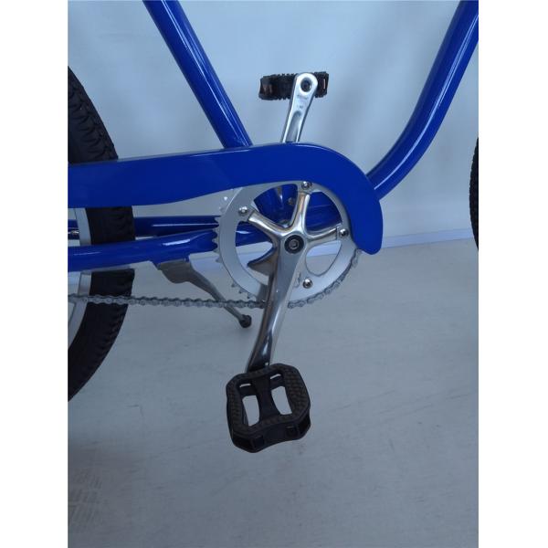 1.8m Length KMC Chain 26 White Wall Men's Bicycle Wheels for Custom Beach Cruiser Bike