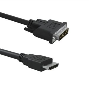 Factory direct HDMI to dvi-d cable 18+1 bidirectional 0.5 m 1 m Nickel plated