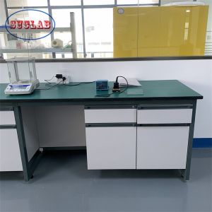 China Customizable Laboratory Furniture Dental Lab Workstation With Heavy Duty Construction on sale