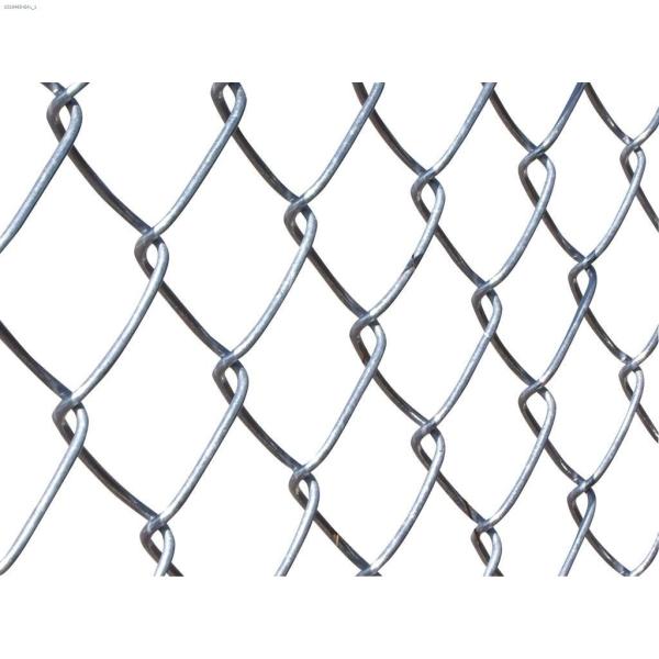 Hot Dipped Galvanized Custom Wire Mesh Easily Assembled Chain Link Fence For