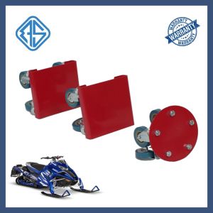 Cheap Rotatable Boost Snowmobile Moving Wheels 1500 Pounds Square Dolly Casters for sale