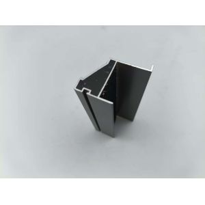 China Anodized silver-aluminum extruded anode profiles for use in windows on sale