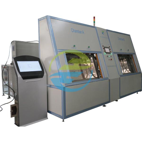 Quality 2 Stations Two Chamber Vacuum Helium Leak Detection Equipment Leak Testing Equipment wholesale