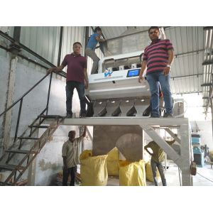 WENYAO Peeled Peanuts Nuts Rice Color Sorter Machine With CCD LED Automatically