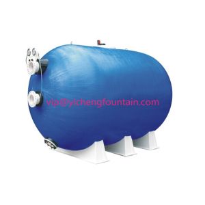 Horizontal Tank Swimming Pool Sand Filters Fiberglass Sand Filters Dia 1400mm -