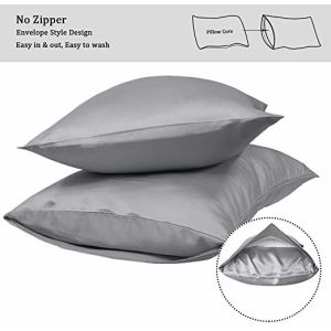 100 Percent Hair Mulbery Silk Pillowcase With Zipper Home Use