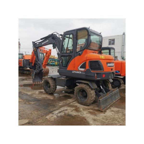 Quality Mini Digger Excavator DX6OW with Original Hydraulic Cylinder and 2001-4000 Working Hours wholesale