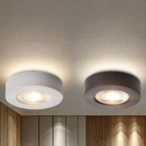 Ultra-Thin and Bright LED Downlight for Minimalist Ceiling Decoration without Drilling