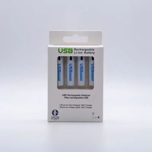 1.5V/500mAh Type C Charging Li ion Battery 9g with 95% Conversion Rate