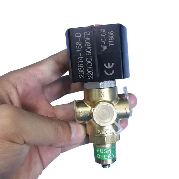 Manual EFHT8320G178MO 1.0MPa Brass Solenoid Valve