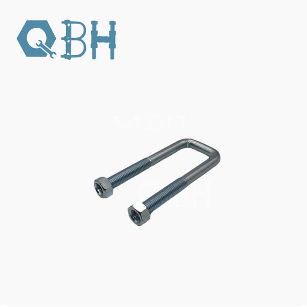 Quality Square Card Right Angle Galvanized U Bolt M6 - M10 wholesale