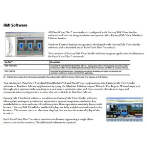PanelView Allen Bradley 2711P-T4W21D8S-B PV Plus 6 600 Touch AC Graphic Terminal