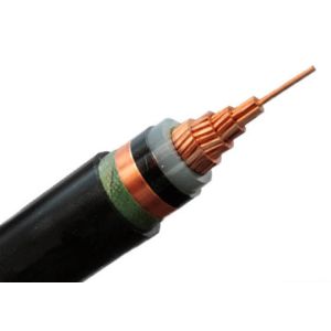 China 6/10 kV Stranded Copper conductor XLPE Insulated Copper Tape Screened Medium Voltage power cable on sale