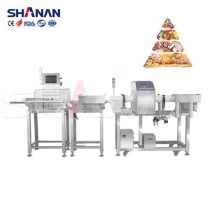 Metal Detection Weight Detection System Food Metal Detector And Check Weigher Checkweigher All-In-One Machine For Food Industry