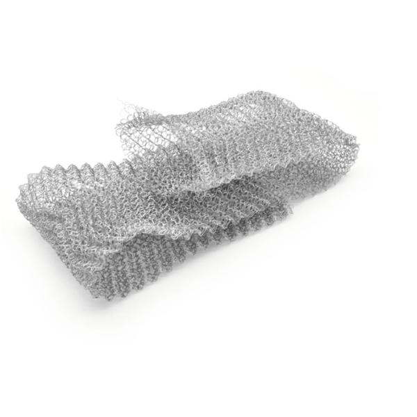 Filter 75mm Width 0.2mm Diameter Knitted Wire Mesh Single Strand Woven Tin