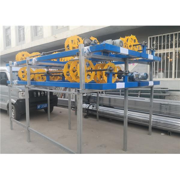 3-6M Width Chain Link 150*150mm Wire Mesh Machine