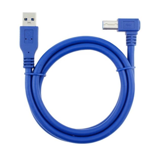 Quality High Speed 5Gbps 90 Degree Right Angle USB 3.0  A Male to USB B Type Printer Cable for Epson HP wholesale