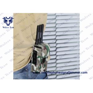 Black GPS Signal Jammer 360 Degree Jamming With Operating Zone Up To 15m