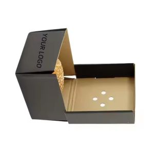 Custom Biodegradable Kraft Paper Takeaway Containers Accessories for Fast Food