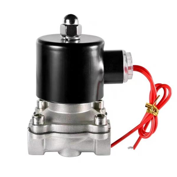 Quality FC Water CF8 Solenoid Valve Stainless Steel NPT/BSPP/BSPT Thread Straight Through Type wholesale