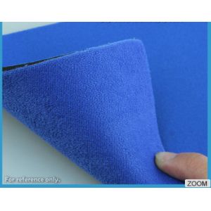 Chemical Resistance Soft Neoprene Fabric , 3-7MM SBR Neoprene Sponge Foam